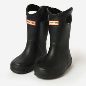 Hunter Kids Classic Black Rain Boots